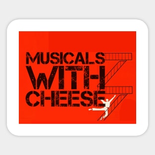 Musicals with Cheese - West Side Story Parody Sticker